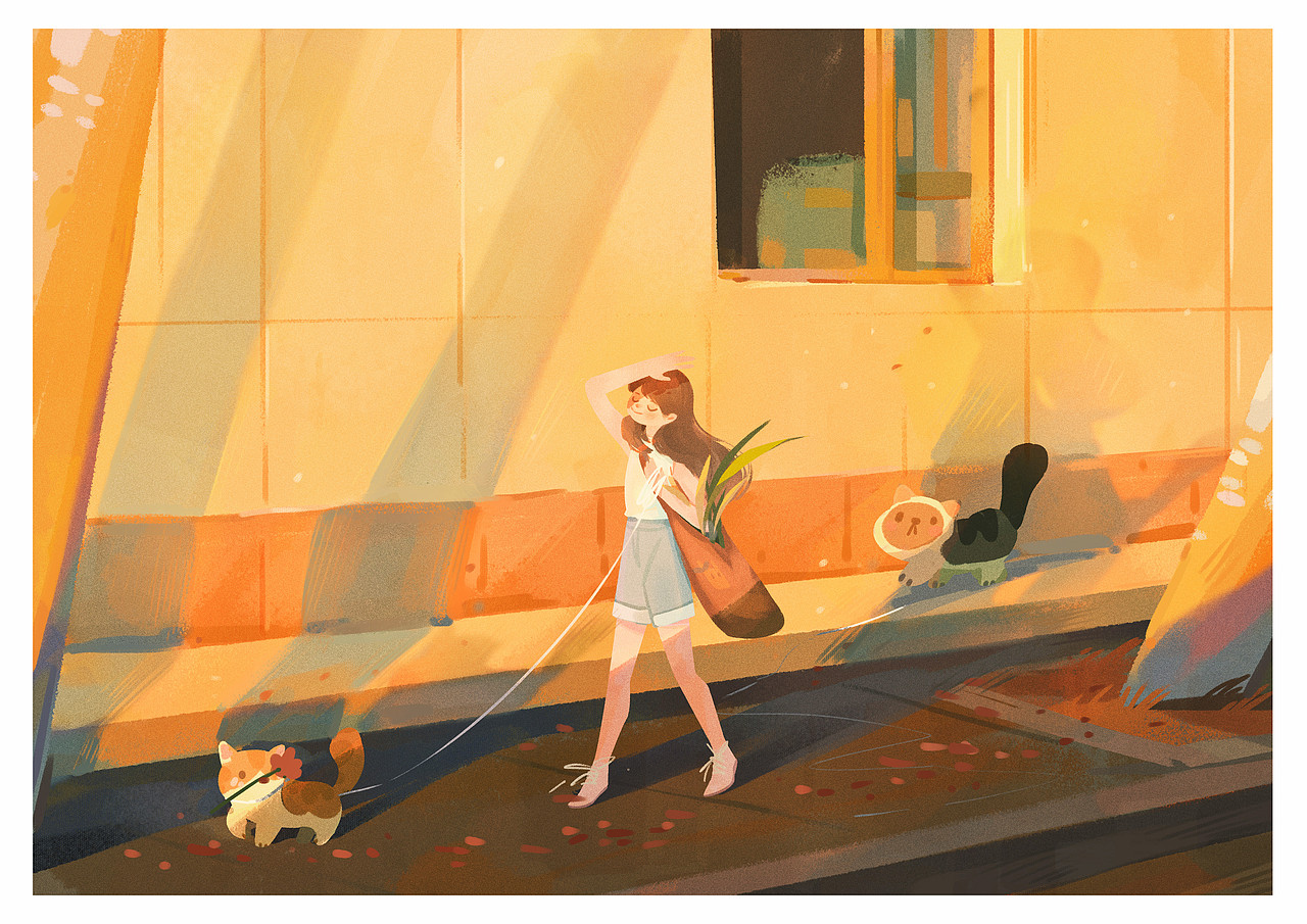 一人一猫重庆/插画师/7年前/2669浏览狸子静