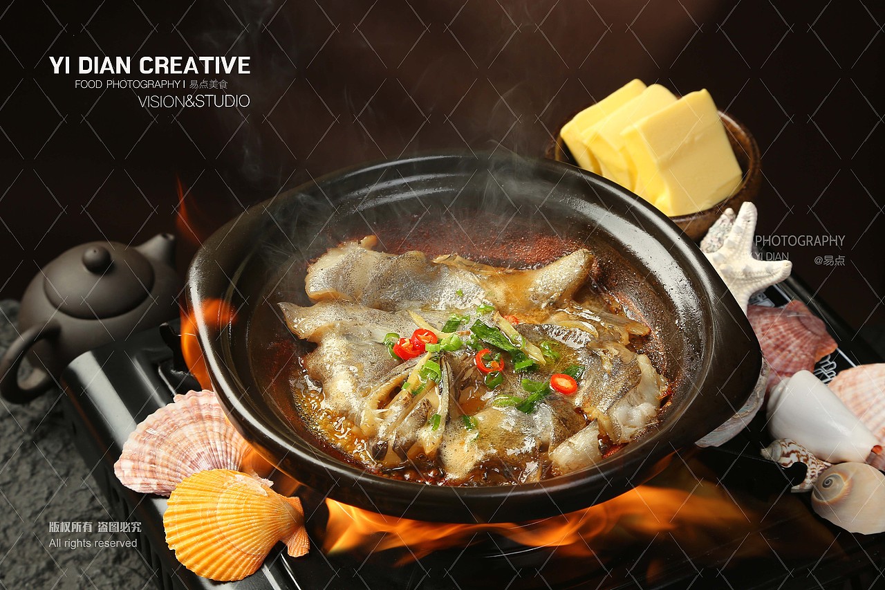砂锅焗海鲜拍摄菜品图（图ZMzc1NTE3ODA4） - 美食摄影 - 站酷设计师易点商业美食摄影原创素材 - 站酷ZCOOL