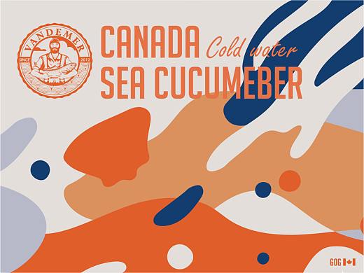 温连海产-温特米尔海参包装设计