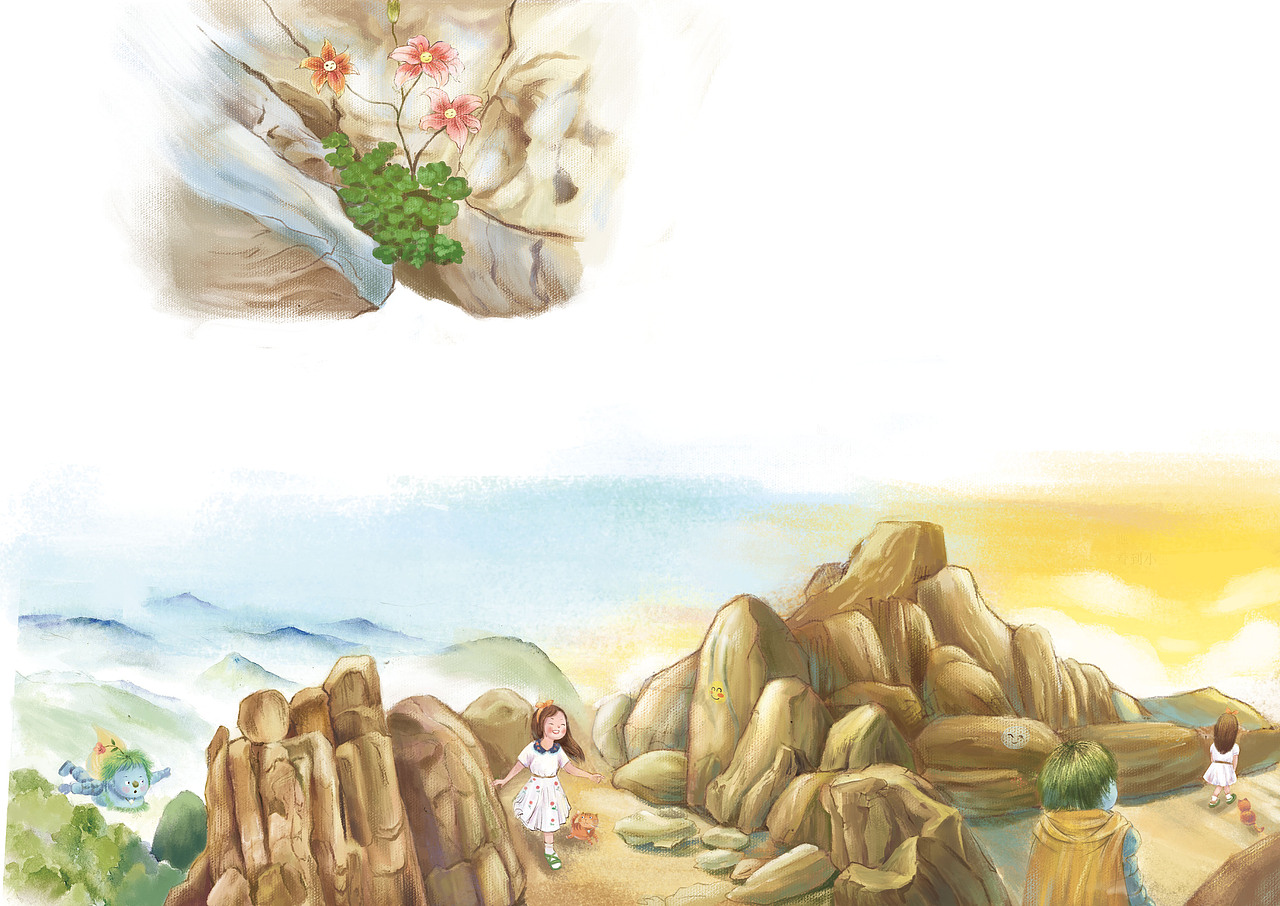 和风细雨 儿童插画杂志内插（图ZMjc3Mjc2MTM2） - 儿童插画 - 站酷设计师插画联盟原创素材 - 站酷ZCOOL