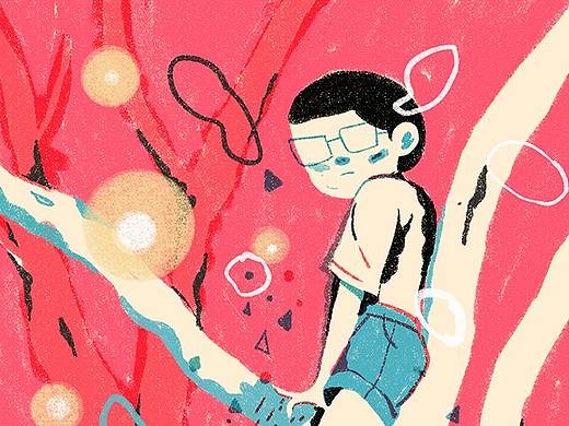 树上的少年