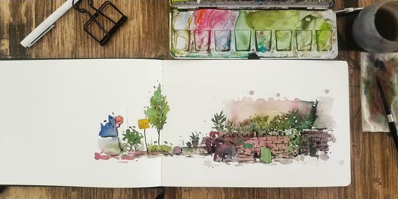 阿丘2018年绘画写生作品记录（图ZMTQwODUyNjE2） - 绘画 - 站酷设计师画画的陈一丘原创素材 - 站酷ZCOOL