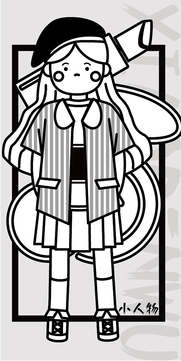 小人物（图ZMTcwNjU4NDI4） - 概念设定 - 站酷设计师晃悠悠的桔子君原创素材 - 站酷ZCOOL