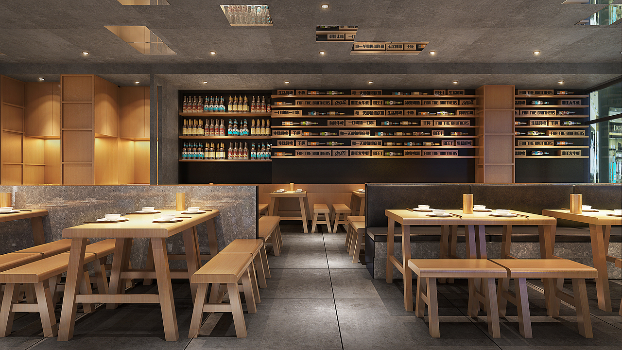 木屋烧烤/一方天地店（图ZMTg3MDI5Mzgw） - 家装设计 - 站酷设计师合创意餐饮设计原创素材 - 站酷ZCOOL