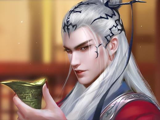 天行九歌同人图第二波（个人主页-ZMzE4NDk1MDg=） - 商业插画 - 站酷设计师画画的小写原创素材 - 站酷ZCOOL