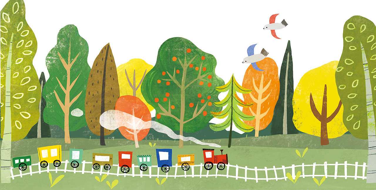 《太阳月亮我的小伙伴》（图ZMjQwMTIyNTY0） - 绘本 - 站酷设计师Hana爱画画原创素材 - 站酷ZCOOL