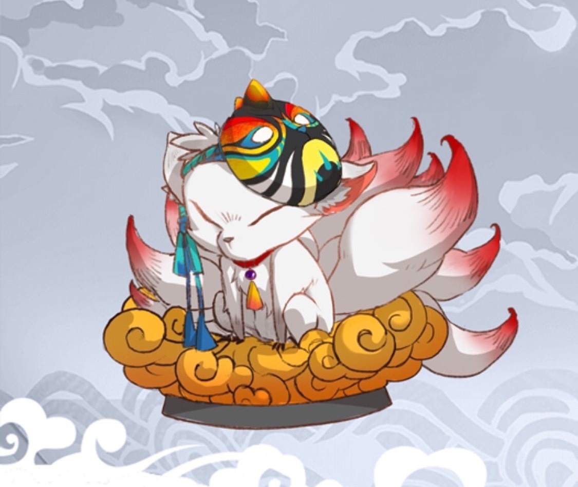 《心生千面——九尾》手办（图ZMTYzMjcxNDYw） - 手办/模玩 - 站酷设计师面灵气工作室原创素材 - 站酷ZCOOL