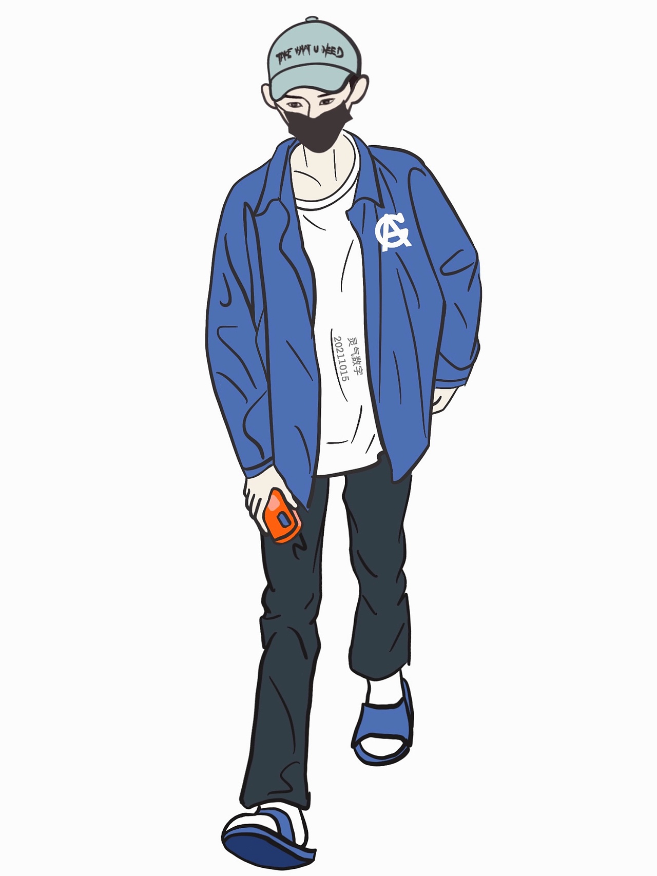 同手同脚～好可爱的说……（图ZMjc0ODMyOTE2） - 创作习作 - 站酷设计师灵气数字原创素材 - 站酷ZCOOL