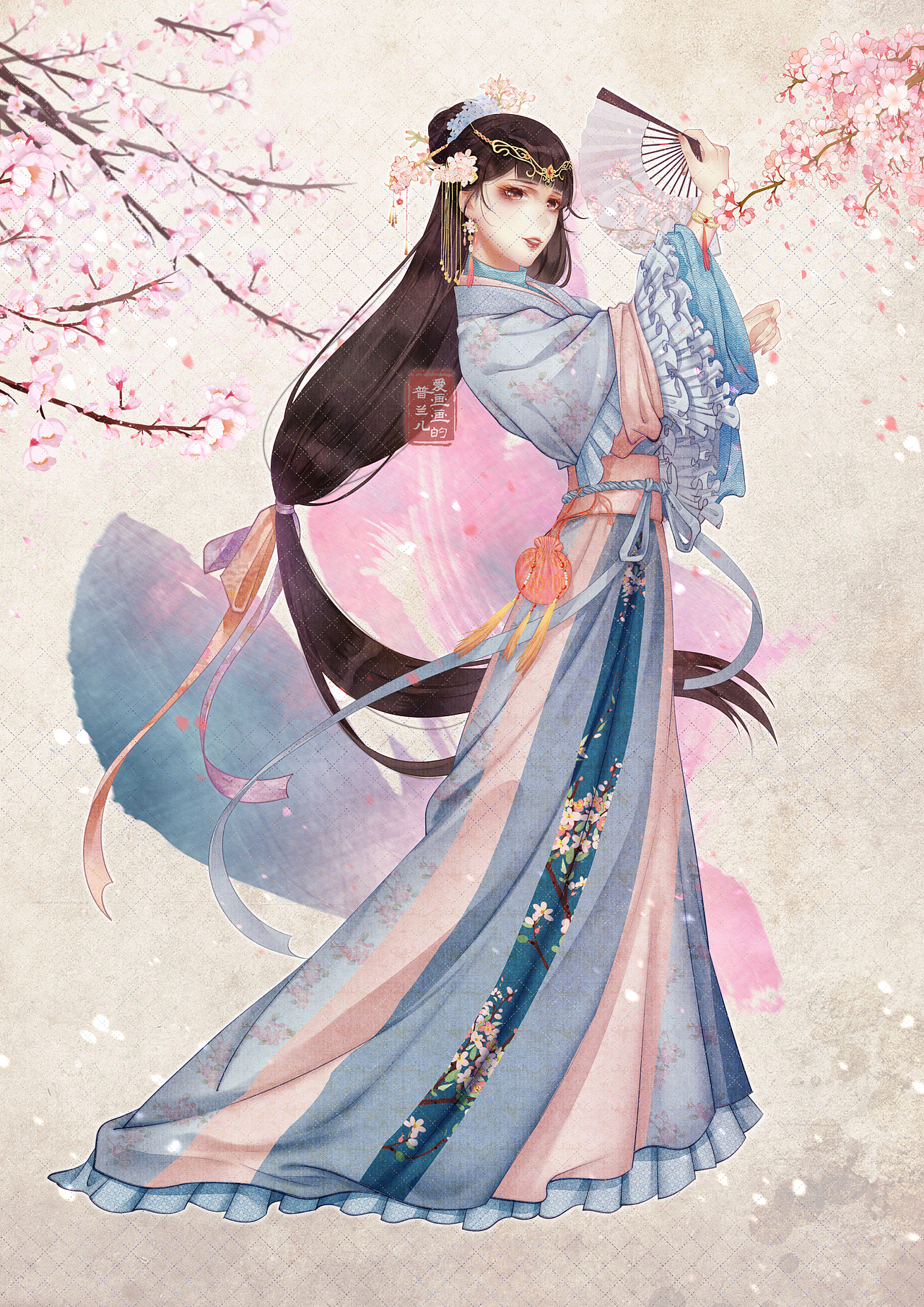 樱花花神~汉服系列完成~