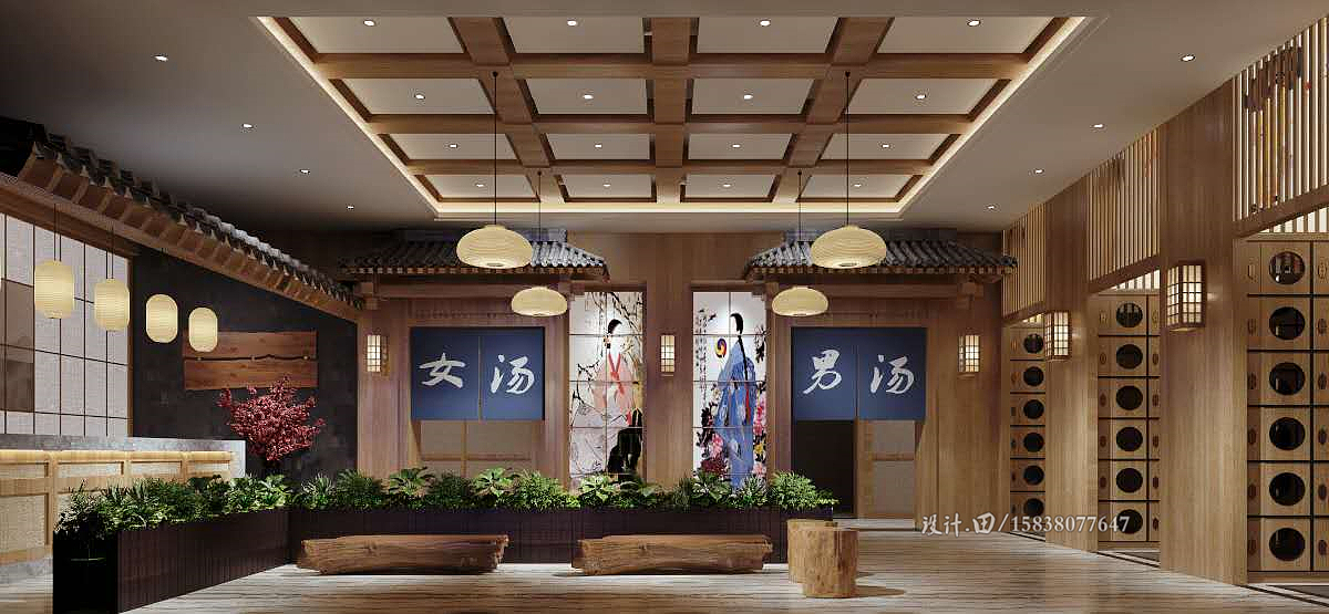 南阳水上人间韩式洗浴设计-韩式汗蒸洗浴设计