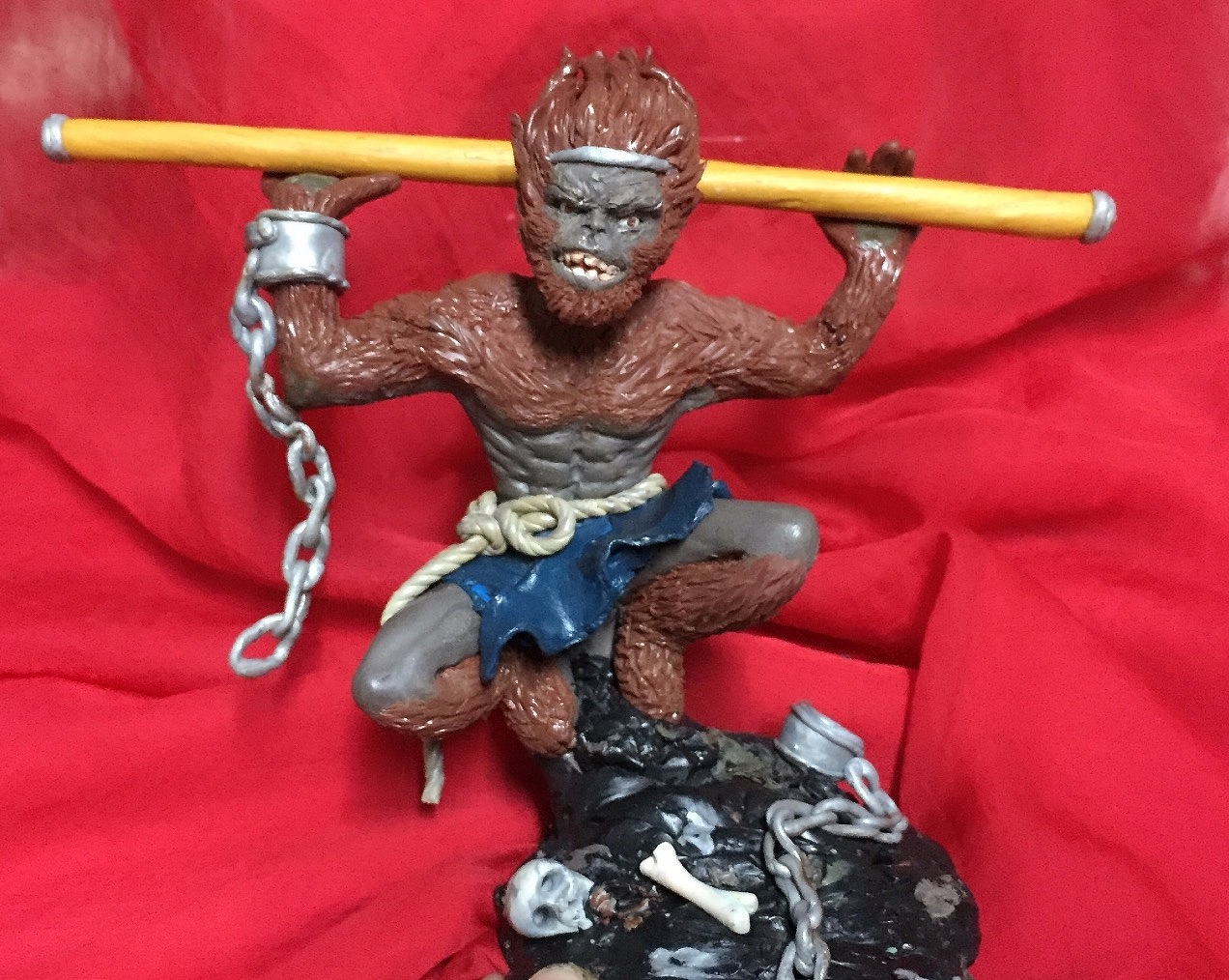 軟陶《大袁王》（圖ZNzE2NDEzMjA=） - 其他手工藝 - 站酷設(shè)計(jì)師小藝姐姐原創(chuàng)素材 - 站酷ZCOOL