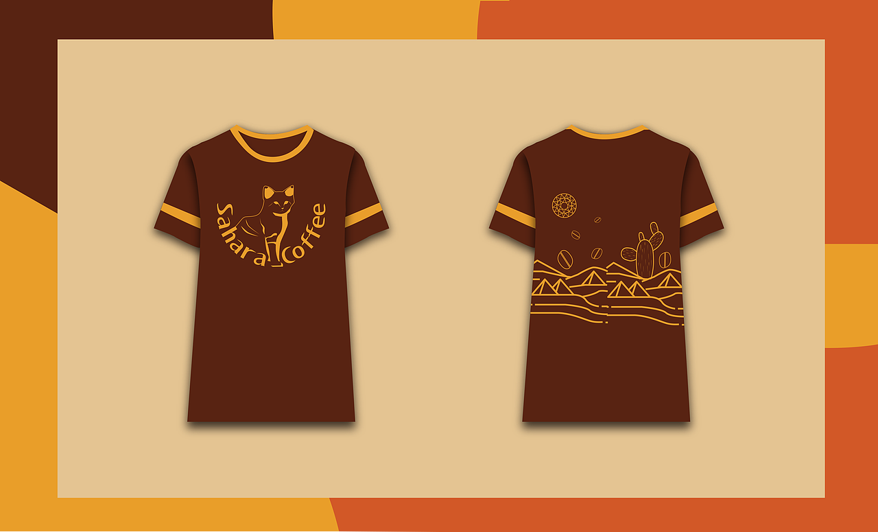 撒哈拉咖啡Sahara Coffee 品牌VI设计