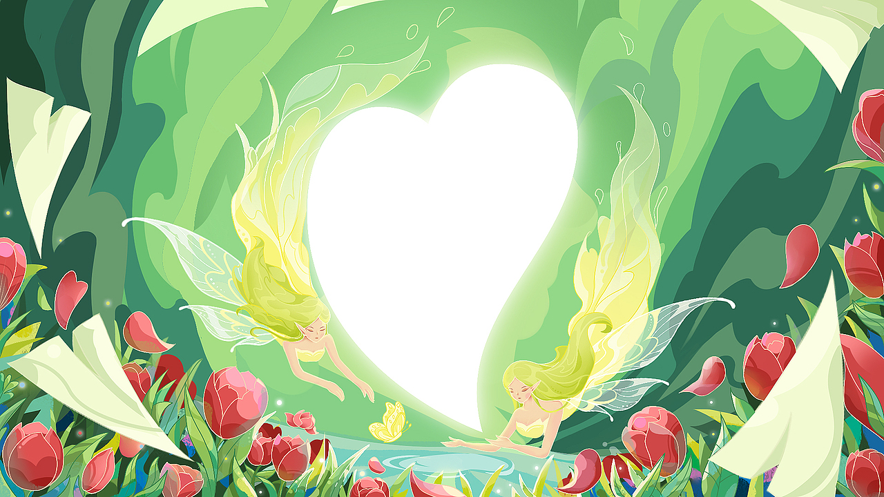 【心相印】-梦幻之心（图ZMzM2Nzg3MzI4） - 商业插画 - 站酷设计师桃梨士多原创素材 - 站酷ZCOOL