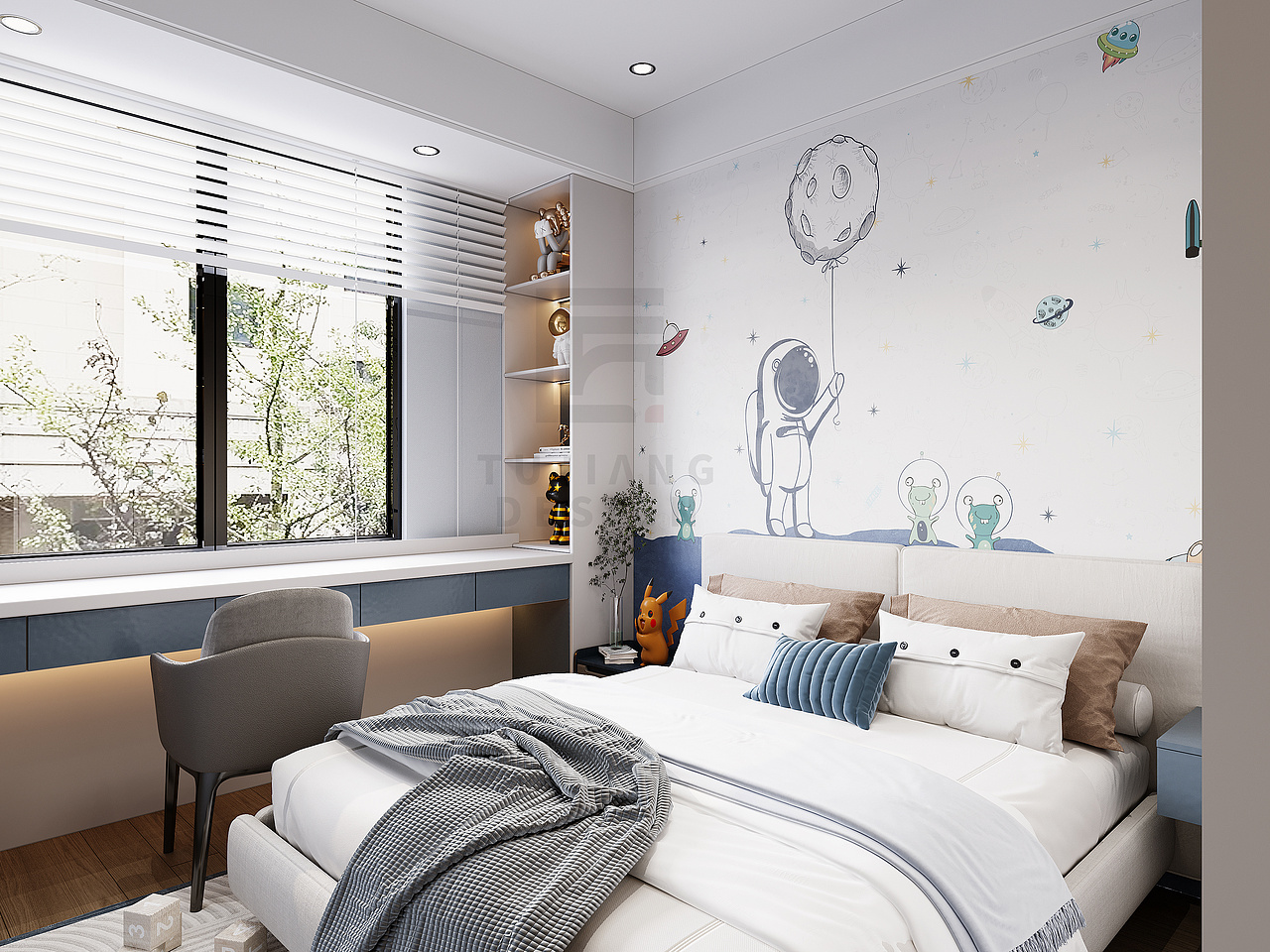 松弛感十足的现代设计:理想中的美学新居