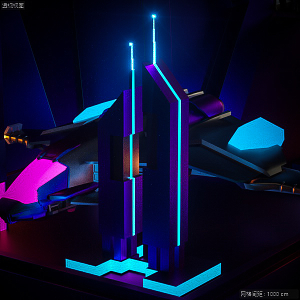 《炫光-Future CIty》（图ZMTI0NTAxODE2） - 场景 - 站酷设计师戴啊杰呀原创素材 - 站酷ZCOOL
