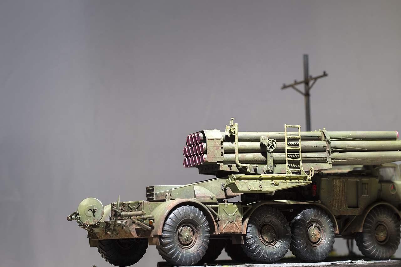 1/35小号手飓风火箭炮（图ZMjE1MTc3Njg4） - 手办/模玩 - 站酷设计师MWM1984原创素材 - 站酷ZCOOL
