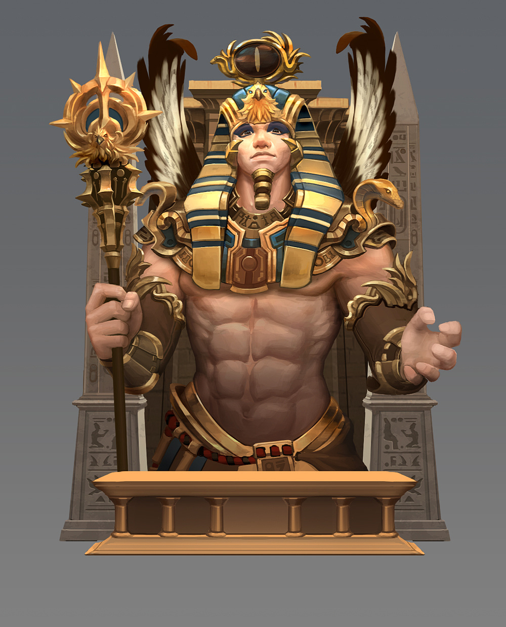 拉|插画|商业插画|乾坤罗盘 - 原创作品 - 站酷 (zcool)