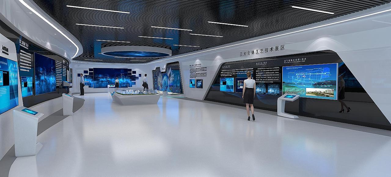 展厅设计 3D效果图