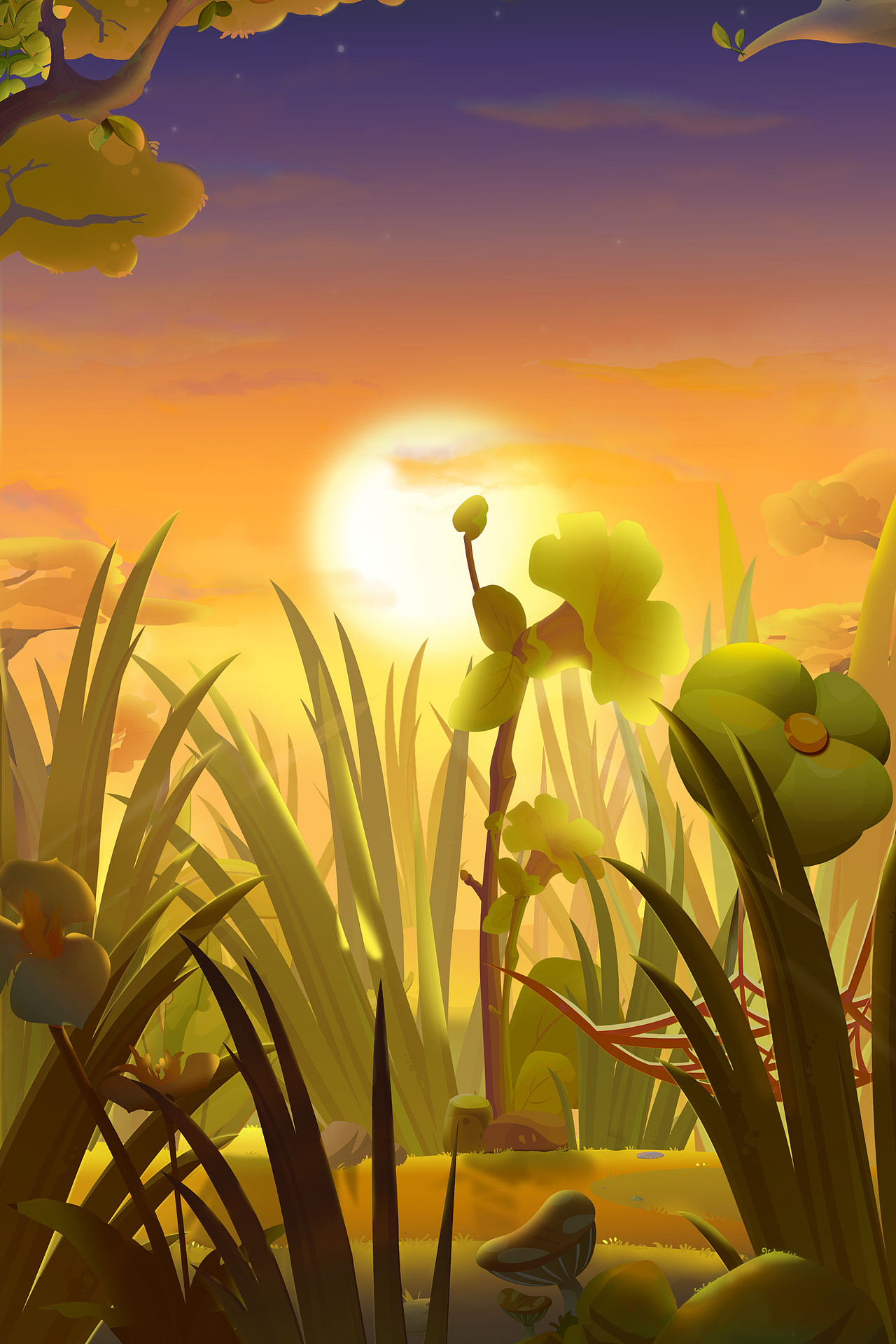 2010年在南昌一家动画公司做的二维场景作品