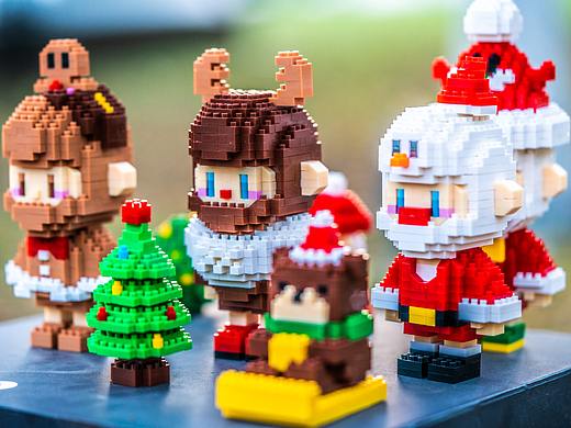 2021一直拼微积木作品欣赏