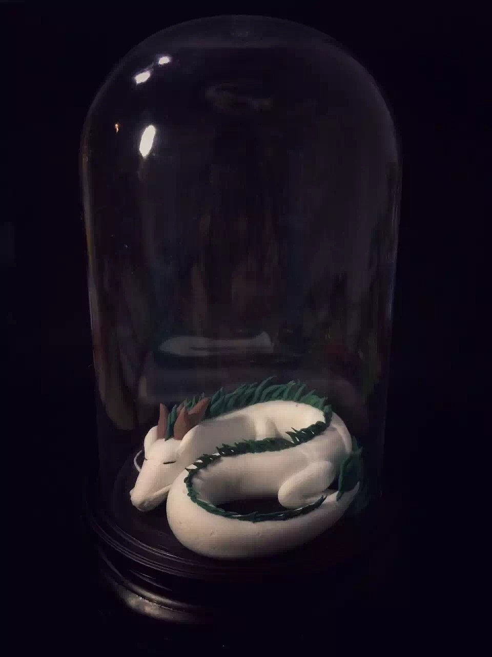 手作-小白龙超轻粘土