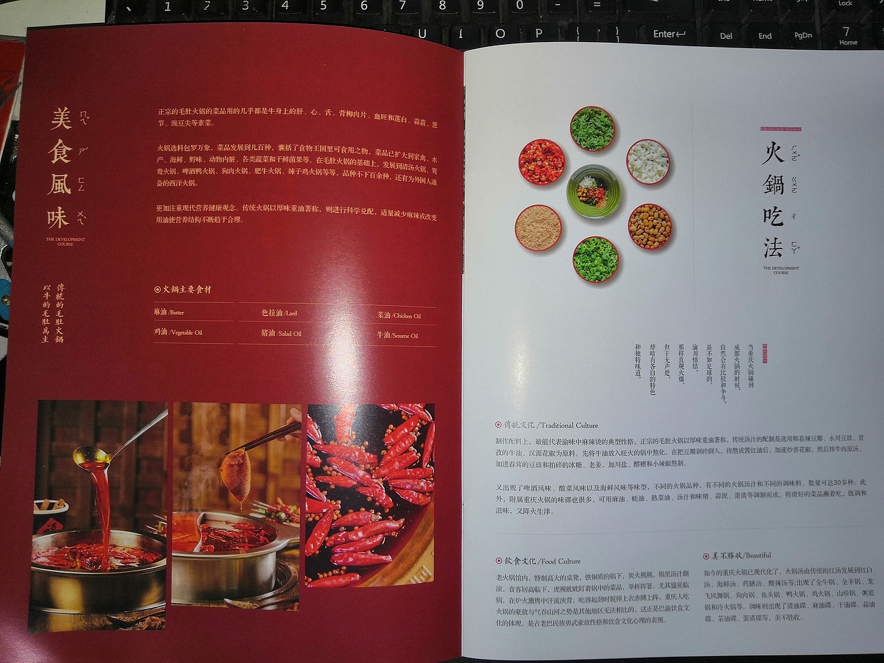 中国风-重庆火锅画册