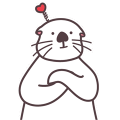 海獭小弹弹微信表情包