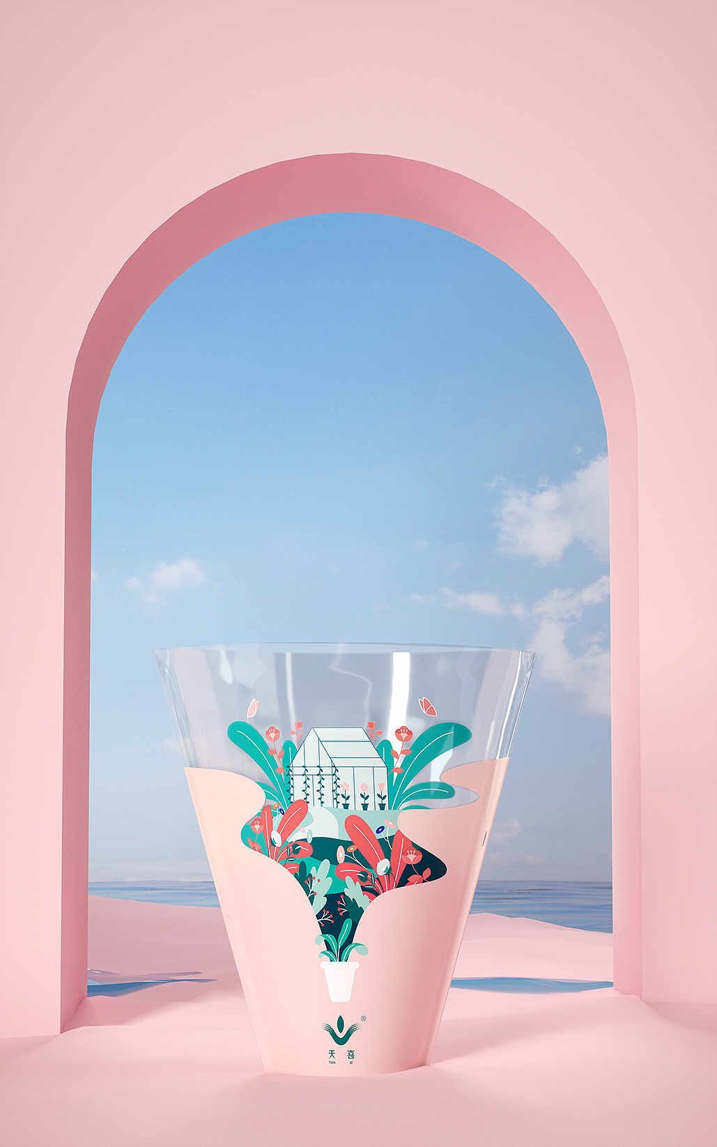 点一 × 天喜园艺 | 花卉系列产品包装设计升级