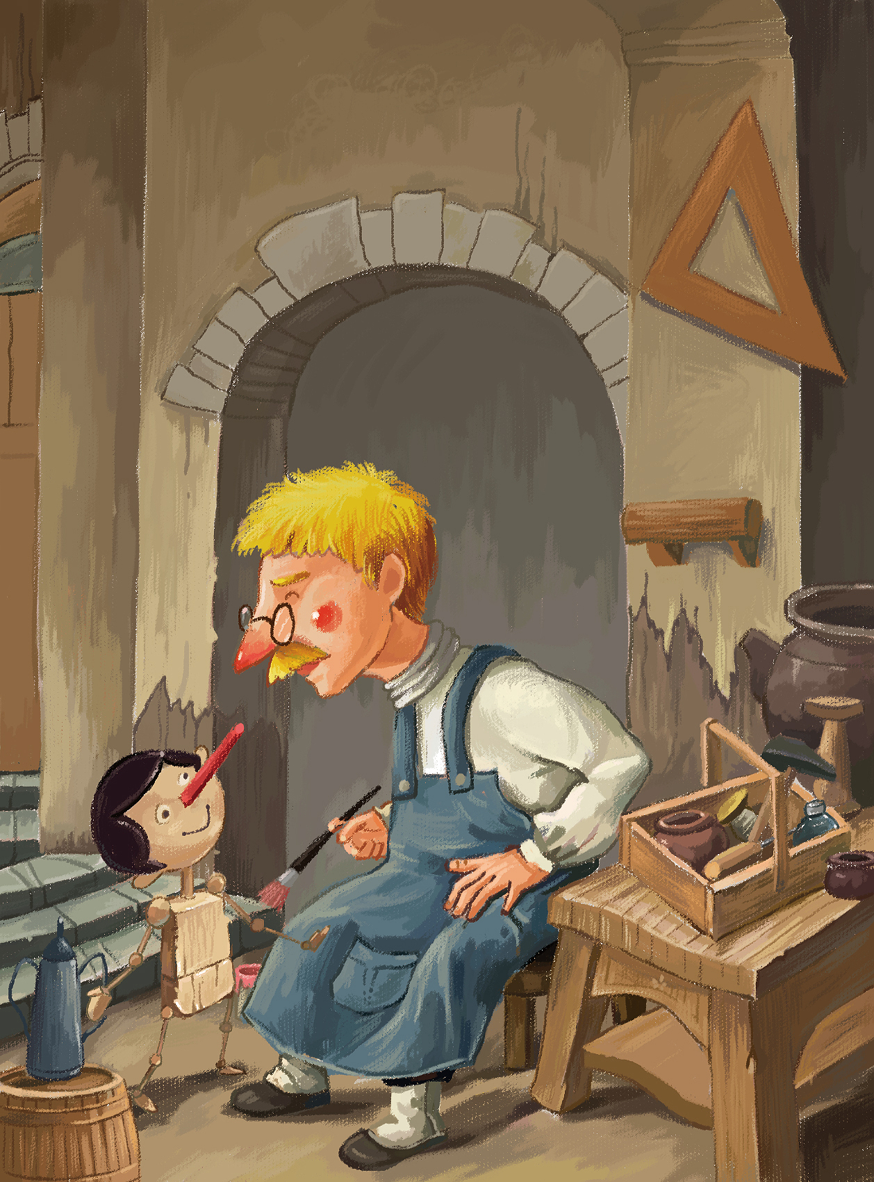 匹诺曹小画练习