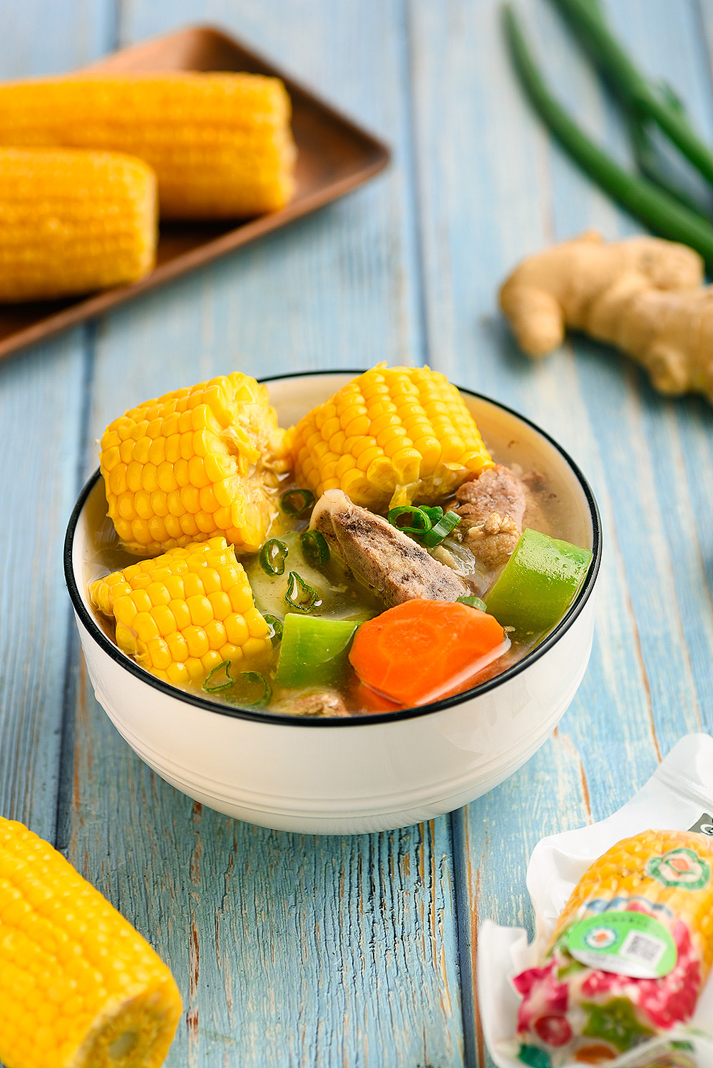 玉米棒、玉米粒拍摄