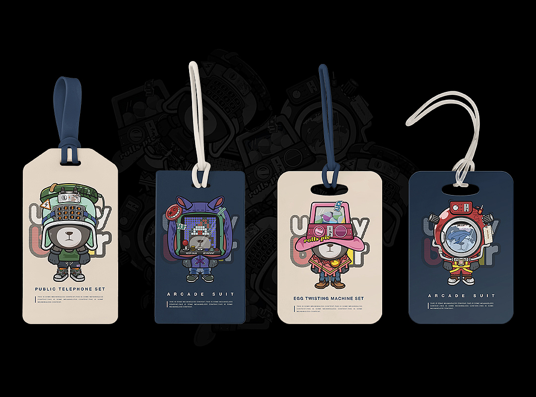 公设小熊-卡通IP形象（图ZMjg1MjYzMDc2） - 概念设定 - 站酷设计师July112原创素材 - 站酷ZCOOL