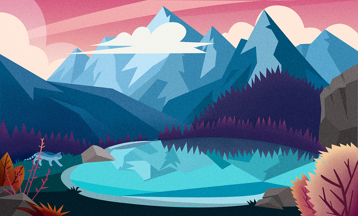 风景（图ZMTQ1MDMzOTA0） - 商业插画 - 站酷设计师盼望作品原创素材 - 站酷ZCOOL