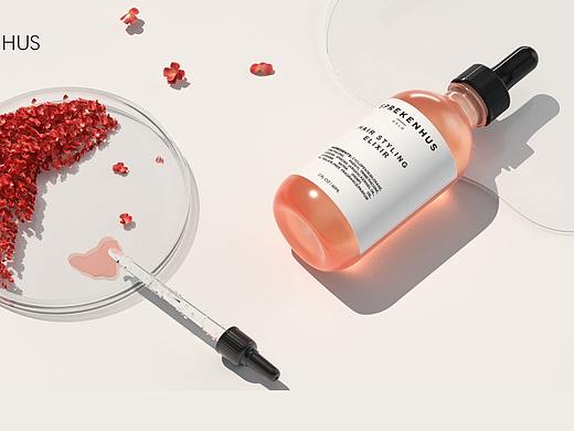 《橙》——护肤品产品渲染