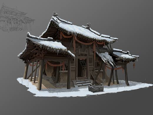 野神淫祀（个人主页-ZNTYyNDkyMTI=） - 游戏原画 - 站酷设计师邓志远原创素材 - 站酷ZCOOL