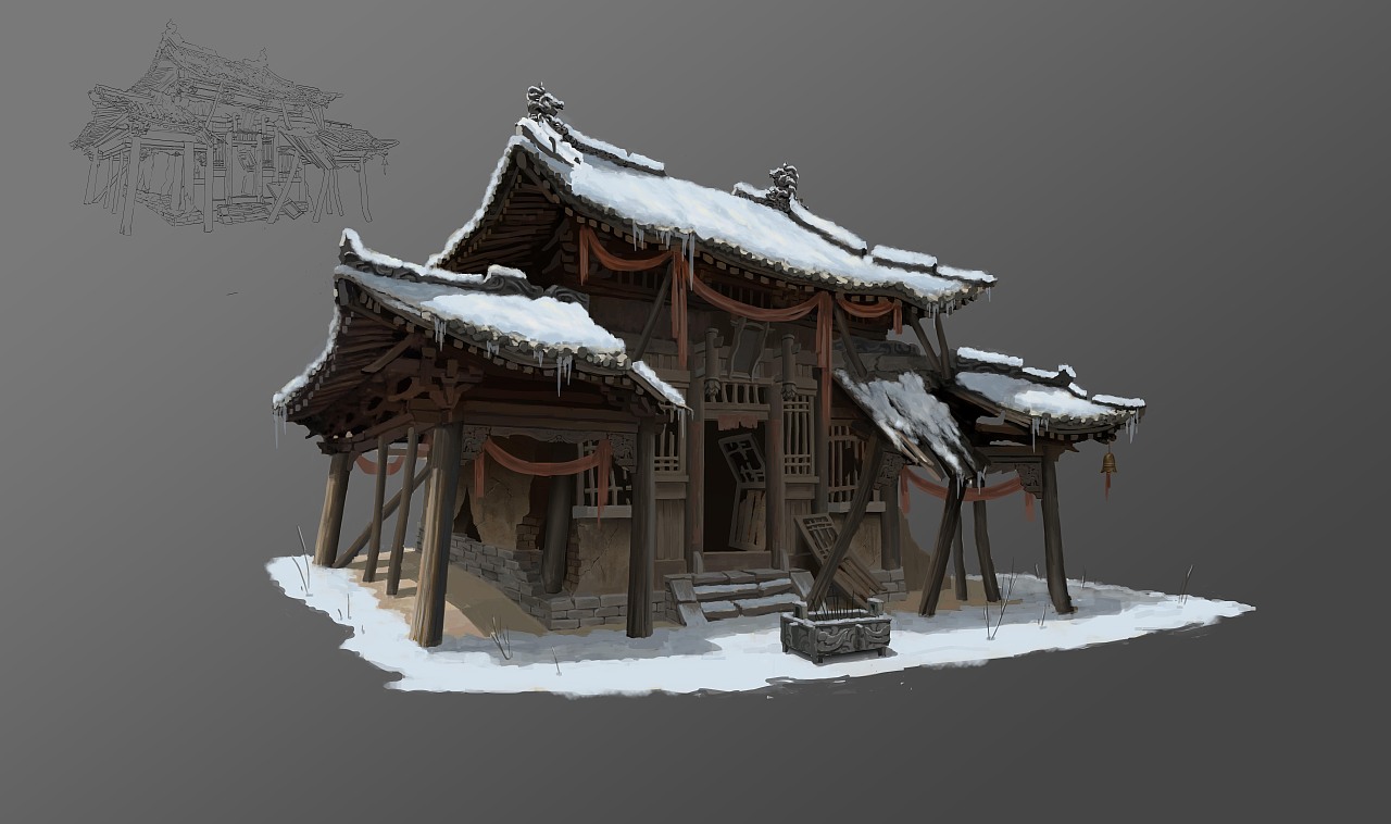 野神淫祀（图ZMjc2OTA2NjQ0） - 游戏原画 - 站酷设计师邓志远原创素材 - 站酷ZCOOL