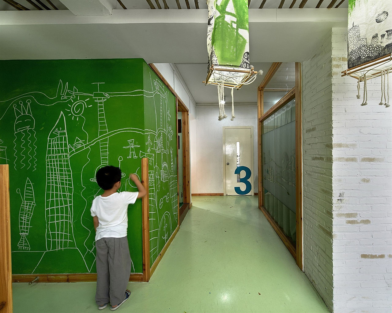 儿童绘画教育空间装修（图ZMzIwODkyODg0） - 其他空间 - 站酷设计师51工装原创素材 - 站酷ZCOOL