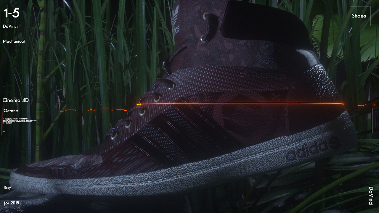 动画-品牌鞋类动效演绎