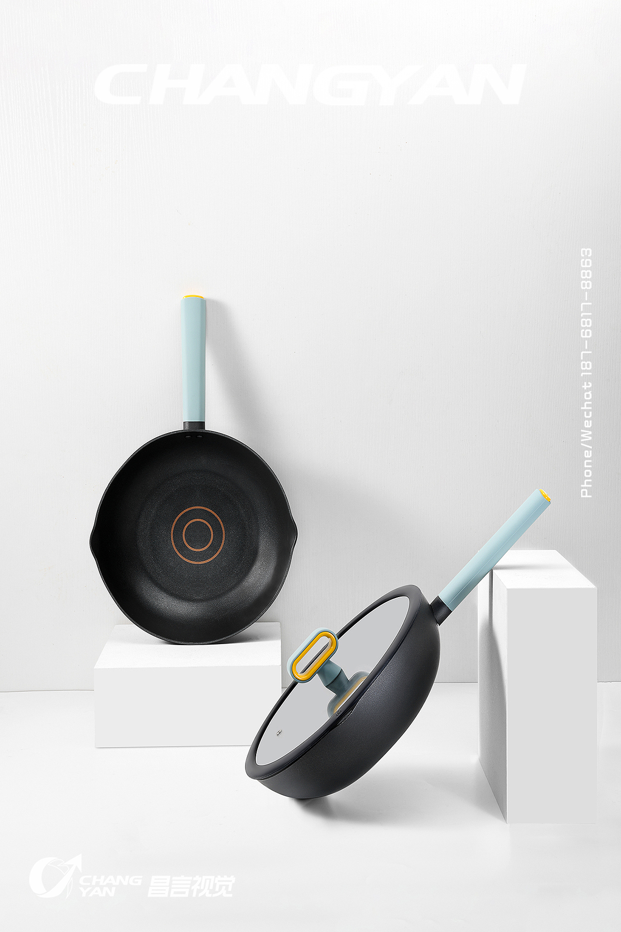 炒锅、奶锅、煎锅、汤锅及锅具套装（图ZMjU3NDUxMDIw） - 产品摄影 - 站酷设计师昌言视觉原创素材 - 站酷ZCOOL