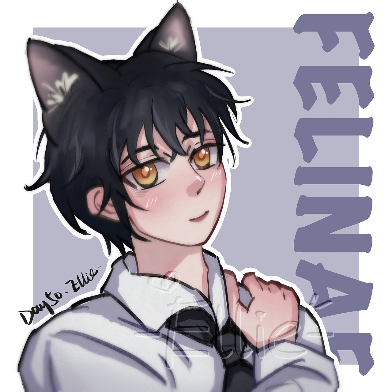 猫咪拟人合集｜谁家的小猫咪成精了？！（图ZMzEzNDk4NzU2） - 创作习作 - 站酷设计师_阿梨Ellie原创素材 - 站酷ZCOOL