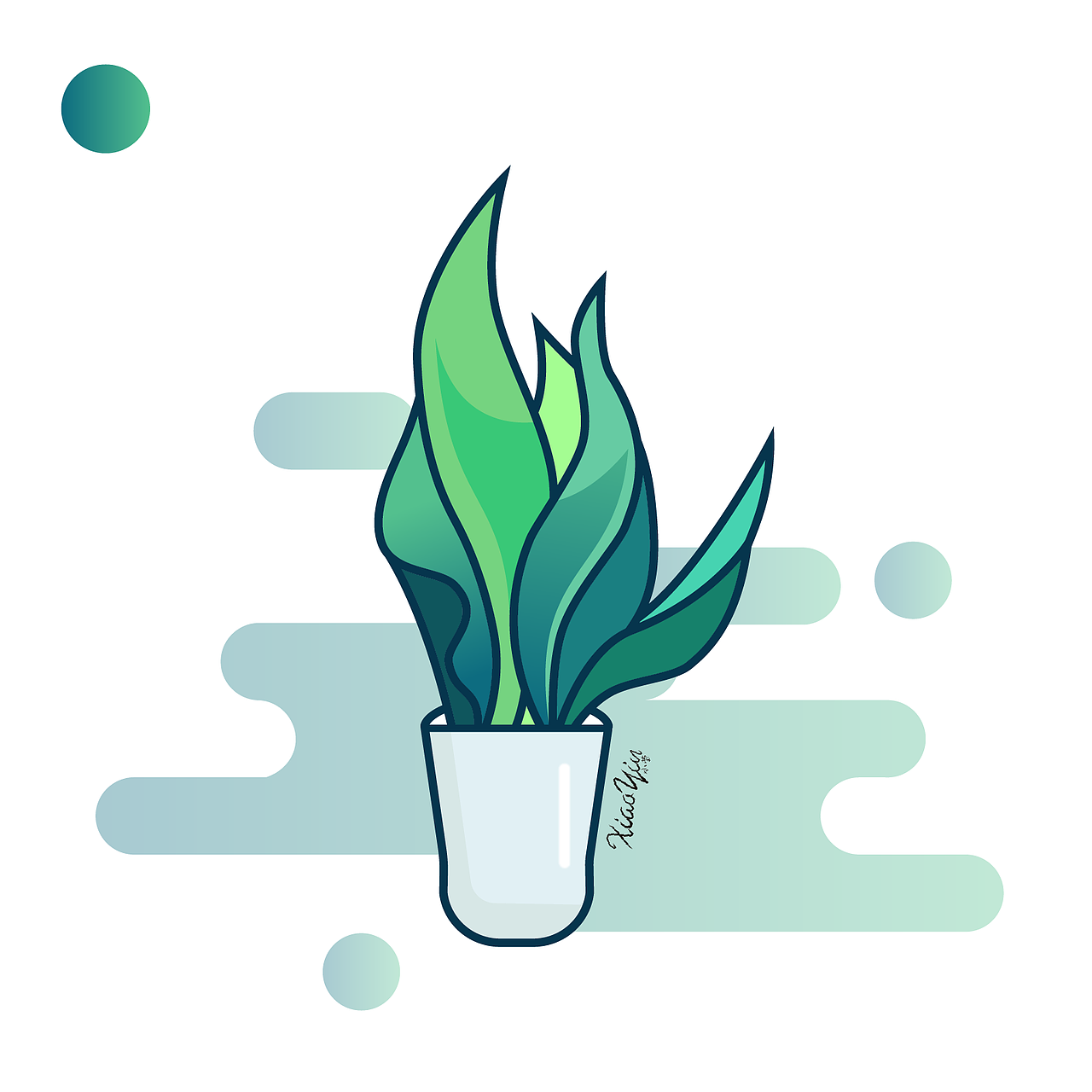 八月花草（圖ZMTcwODI3NDky） - 創(chuàng)作習作 - 站酷設計師韓小瑩原創(chuàng)素材 - 站酷ZCOOL