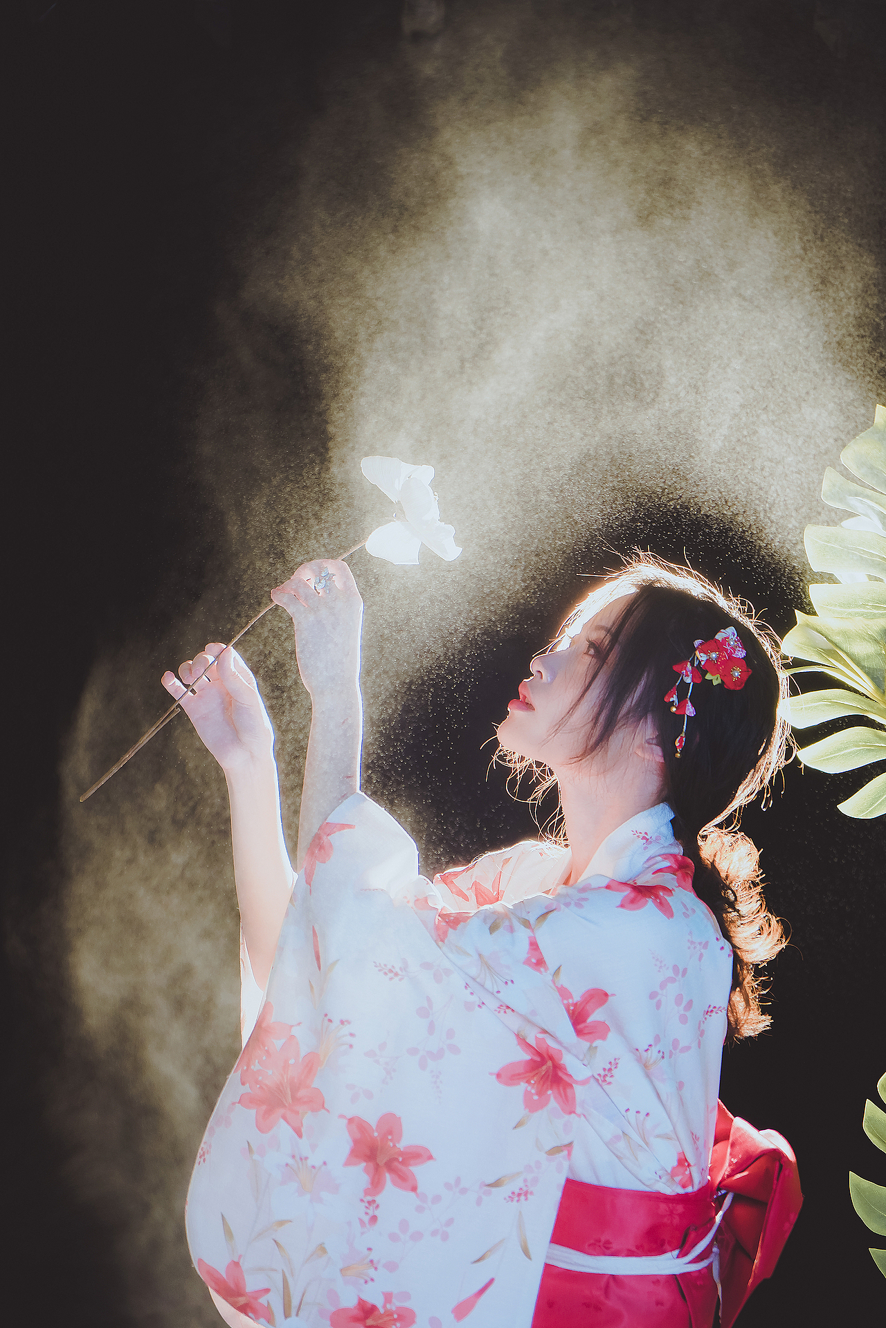 神明少女（圖ZMjI5NTI0MDAw） - 人像攝影 - 站酷設計師撲棱撲棱大蛾子原創(chuàng)素材 - 站酷ZCOOL