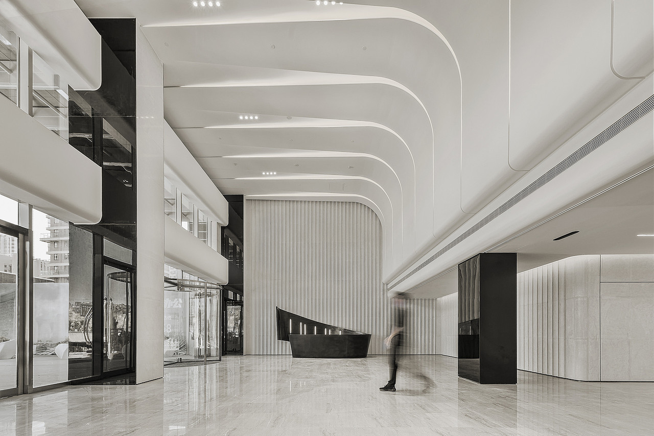 办公空间摄影 | 南京南站万科办公（图ZMjQ3NDUxOTAw） - 环境/建筑摄影 - 站酷设计师明辰空间摄影原创素材 - 站酷ZCOOL