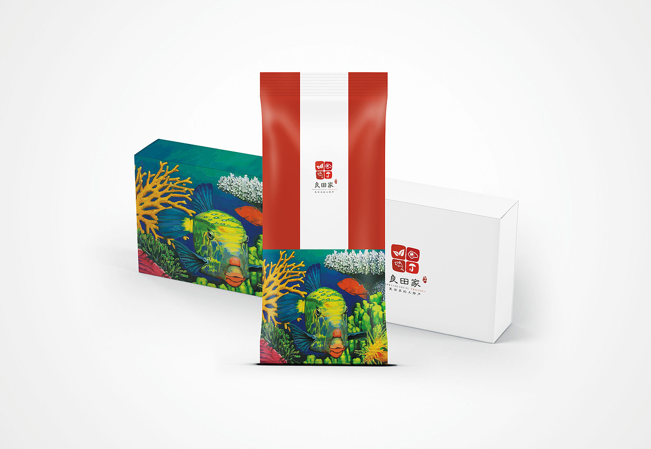 小清新土特产LOGO&包装（图ZNTk0NDAwMzY=） - 包装 - 站酷设计师Eva丶咸鱼原创素材 - 站酷ZCOOL