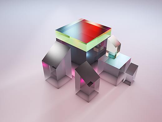 玻璃——C4D每日打卡 19/365