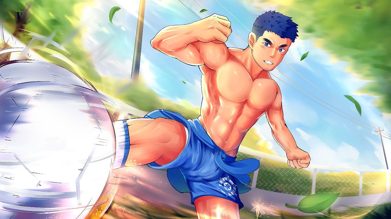 凌空抽射（图ZMzIyMjg4MTY4） - 创作习作 - 站酷设计师猫哲七野原创素材 - 站酷ZCOOL