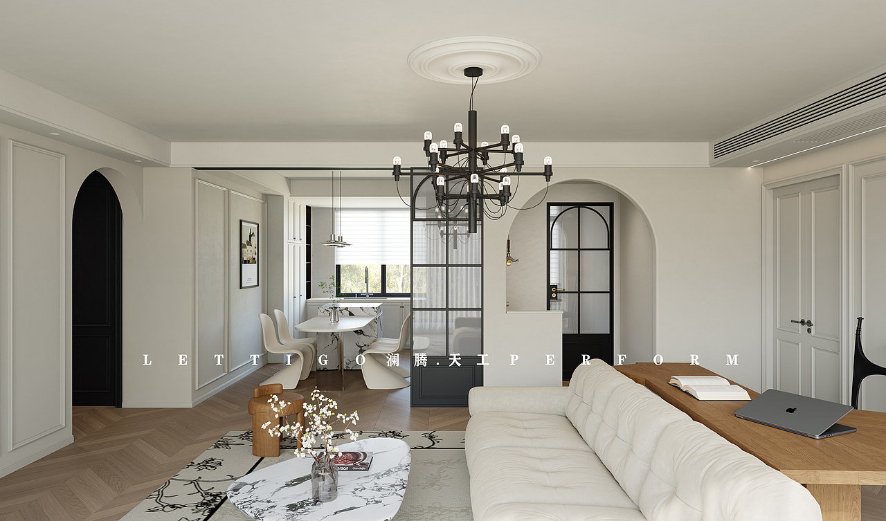 纯白美式混搭，装出自己喜欢的样子（图ZMzc0MDc1NzM2） - 家装设计 - 站酷设计师DesignerZtt186原创素材 - 站酷ZCOOL