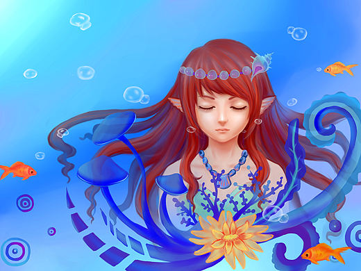 Sleeping in the seabed