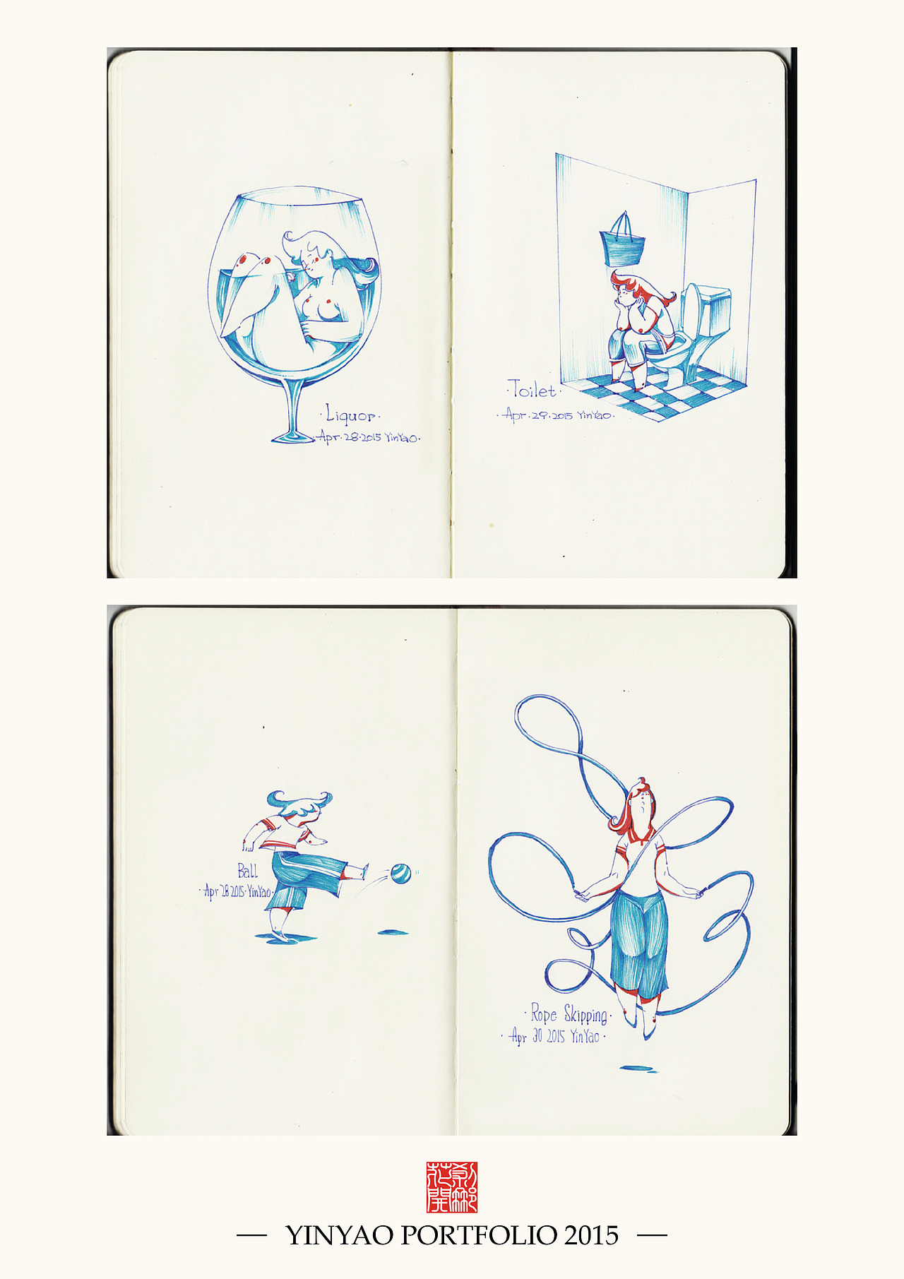 【YY的运行轨迹】2015作品合集(图ZNDA2OTMyNzY=) - 艺术插画 - 站酷设计师殷尧原创素材 - 站酷ZCOOL
