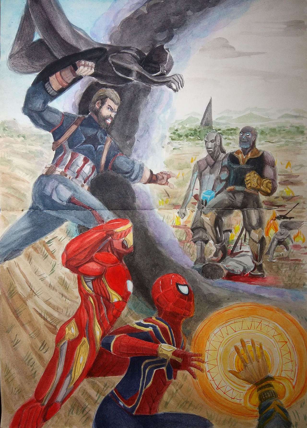 复仇者联盟3|插画|绘本|最后的渡渡鸟_原创作品-站酷zcool