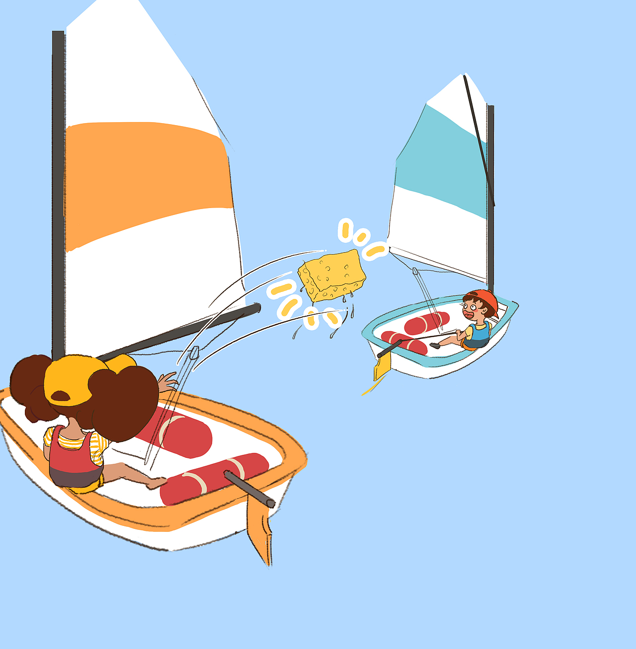 跟小御学航海-开始航行(家庭科普绘本读物)_鹤然heran-站酷zcool